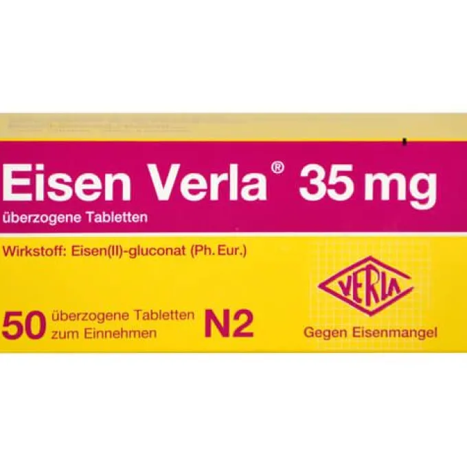 EISEN VERLA 35 mg überzogene Tabletten 50 St