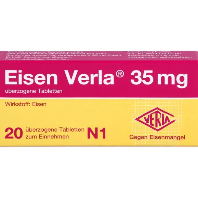 EISEN VERLA 35 mg überzogene Tabletten 20 St