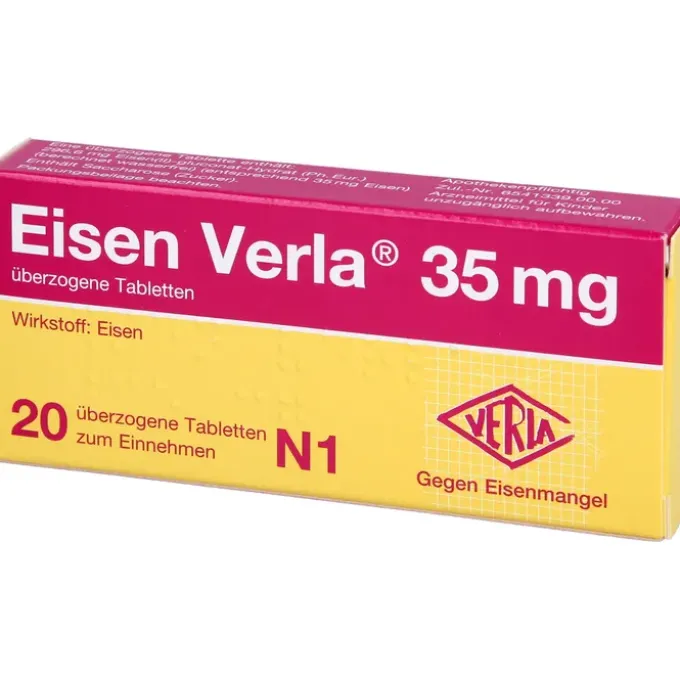 EISEN VERLA 35 mg überzogene Tabletten 20 St