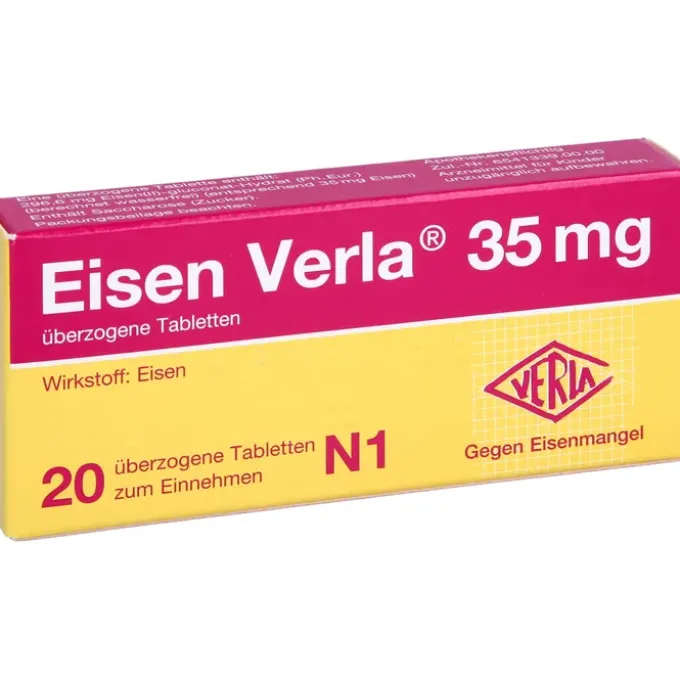 EISEN VERLA 35 mg überzogene Tabletten 20 St