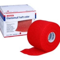 ELASTOMULL haft color 6 cmx20 m Fixierb.rot 1 St