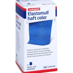 ELASTOMULL haft color 10 cmx4 m Fixierb.blau 1 St