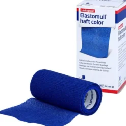 ELASTOMULL haft color 10 cmx4 m Fixierb.blau 1 St