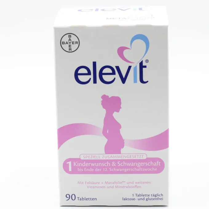 ELEVIT 1 Kinderwunsch & Schwangerschaft Tabletten Set 2x 90St