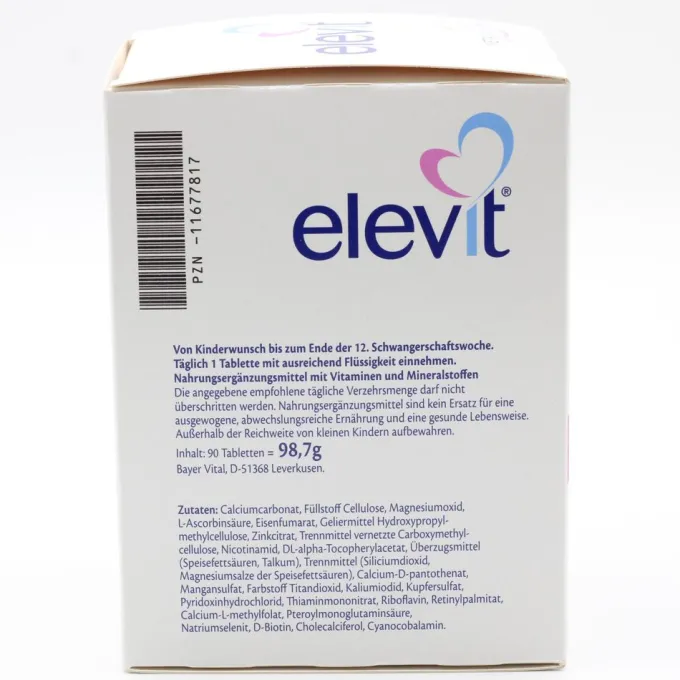 ELEVIT 1 Kinderwunsch & Schwangerschaft Tabletten Set 2x 90St