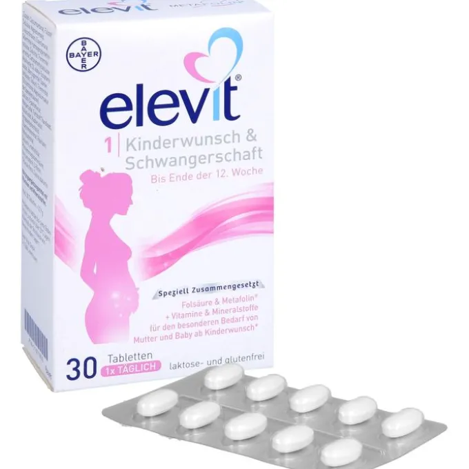 ELEVIT 1 Kinderwunsch & Schwangerschaft Tabletten 30 Stück