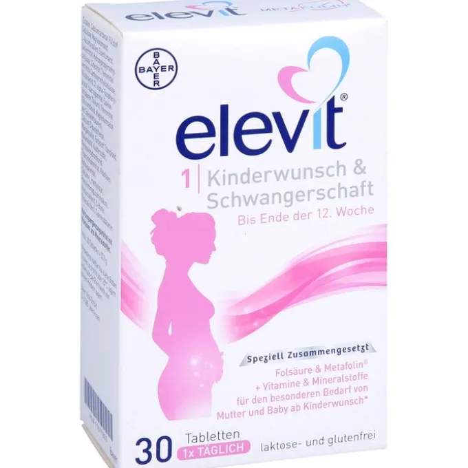 ELEVIT 1 Kinderwunsch & Schwangerschaft Tabletten 30 Stück