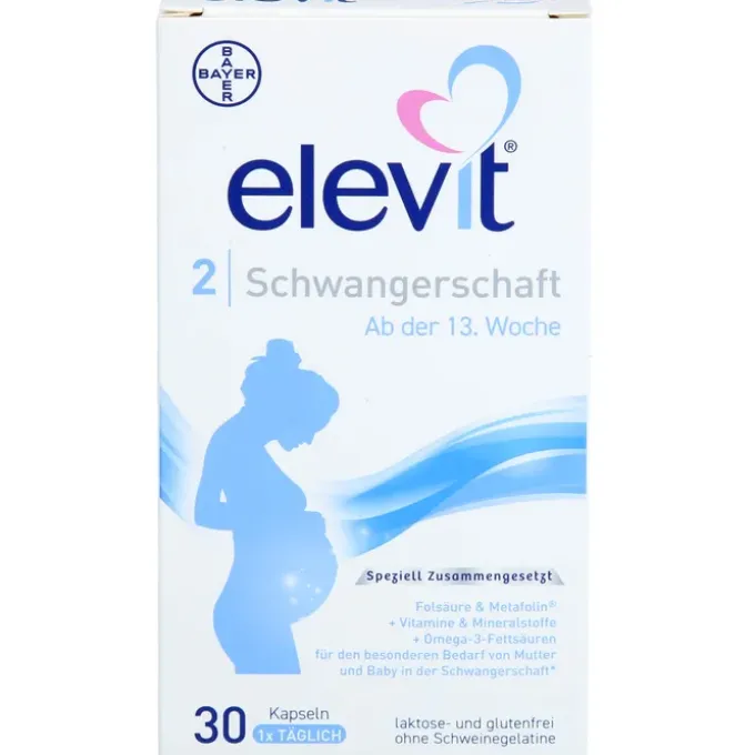 ELEVIT 2 Schwangerschaft Weichkapseln 30 Stück