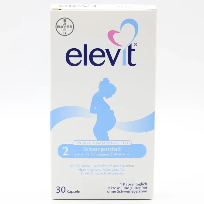 ELEVIT 2 Schwangerschaft Weichkapseln Set 2x 30St