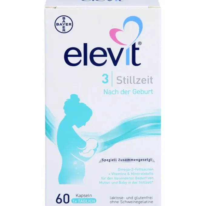 ELEVIT 3 Stillzeit Weichkapseln 60 Stück
