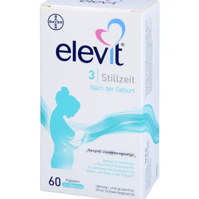 ELEVIT 3 Stillzeit Weichkapseln 60 Stück
