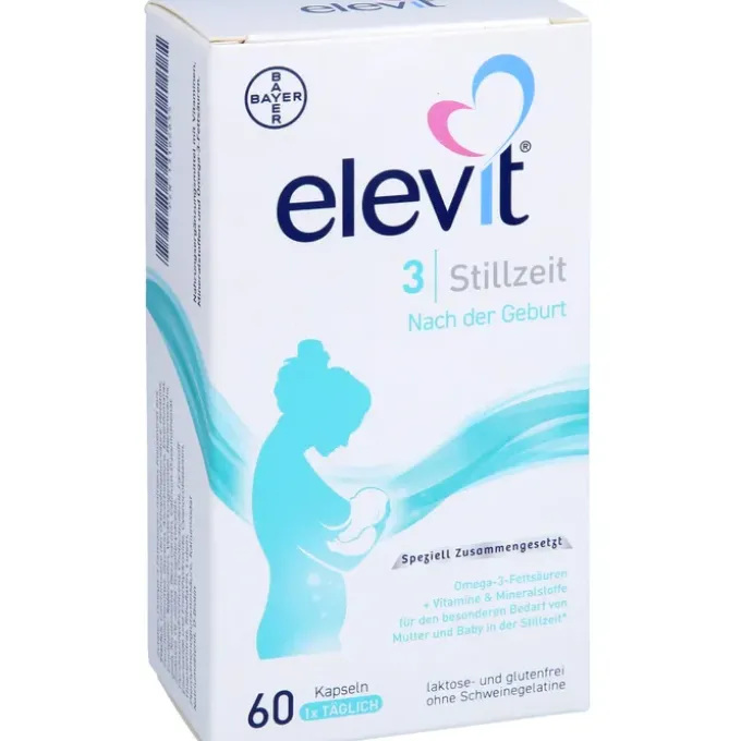ELEVIT 3 Stillzeit Weichkapseln 60 Stück