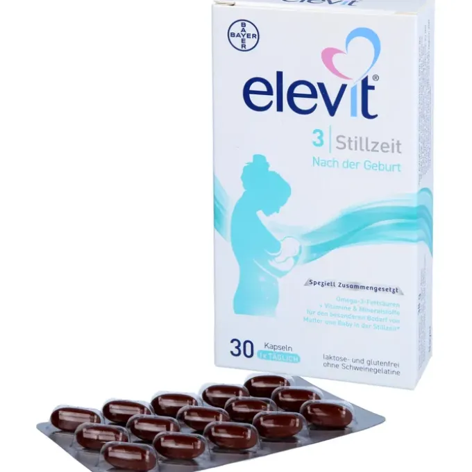 ELEVIT 3 Stillzeit Weichkapseln 30 Stück