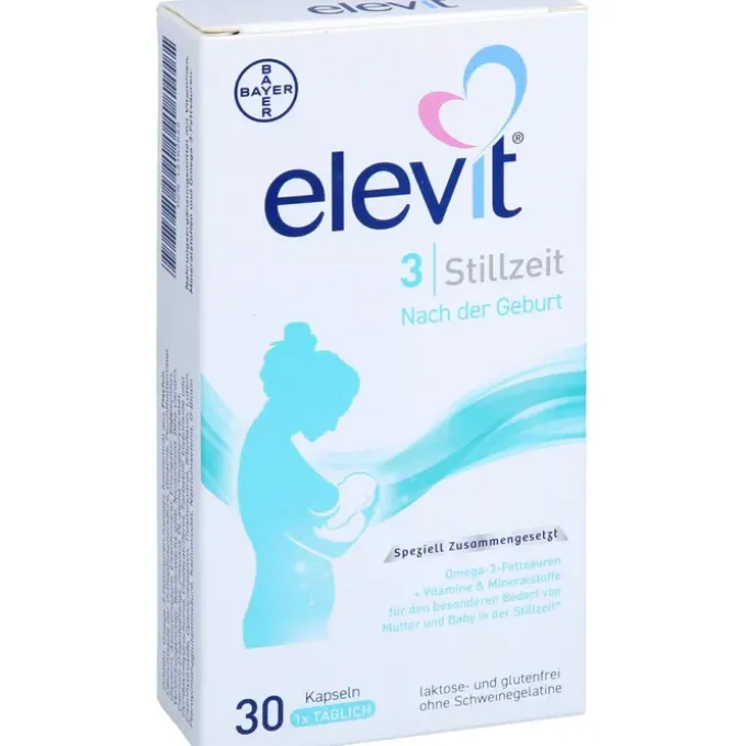 ELEVIT 3 Stillzeit Weichkapseln 30 Stück
