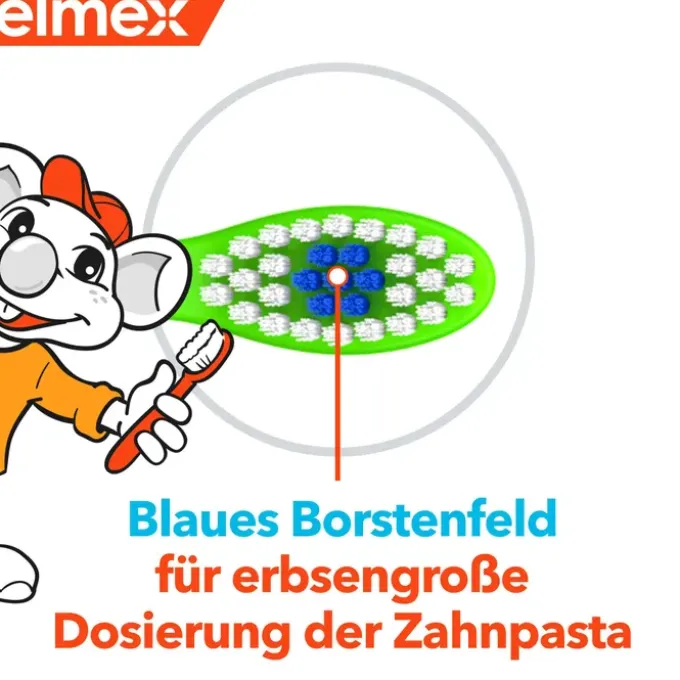 ELMEX Kinder Zahnbürste Duo Pack 2 St