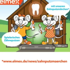ELMEX Kinder Zahnbürste Duo Pack 2 St