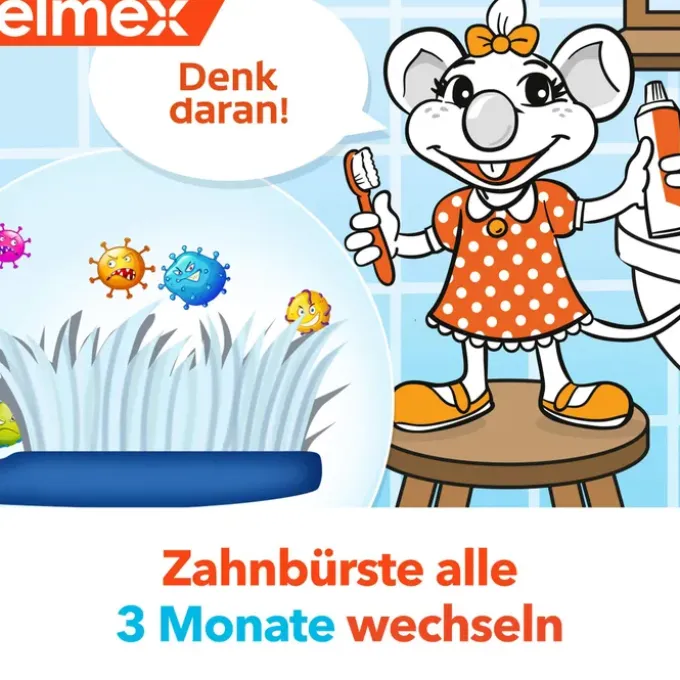 ELMEX Kinder Zahnbürste 1 St