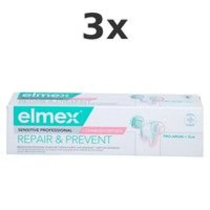 Elmex Sensitive Professional Repair & Prevent 75ml 3x 75 ml