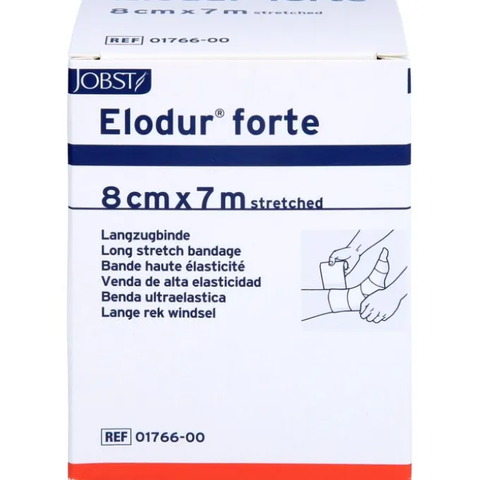 ELODUR kräftig Kompr.Binde 8 cmx7 m 1 St