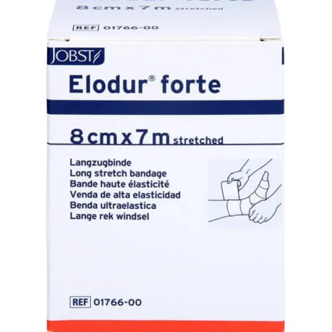 ELODUR kräftig Kompr.Binde 8 cmx7 m 1 St