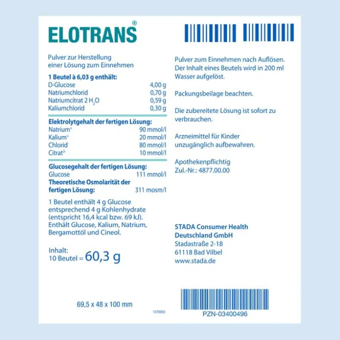 ELOTRANS Pulver 10 St