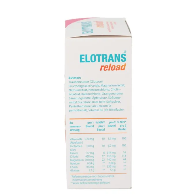 ELOTRANS reload Elektrolyt-Pulver mit Vitaminen 2 x 15 St