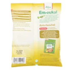 EM-EUKAL Bonbons Anis Fenchel zuckerfrei 75 g