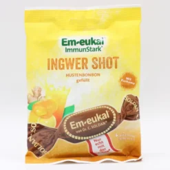 EM-EUKAL Bonbons Ingwer Shot gefüllt zuckerhaltig 75 g