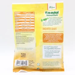 EM-EUKAL Bonbons Ingwer Shot gefüllt zuckerhaltig 75 g