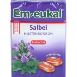EM-EUKAL Bonbons Salbei zuckerfrei Box 50 g