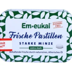 EM-EUKAL Frische Pastillen starke Minze zuckerfrei 20 g