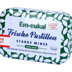 EM-EUKAL Frische Pastillen starke Minze zuckerfrei 20 g