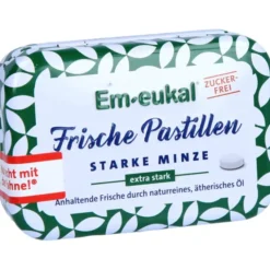 EM-EUKAL Frische Pastillen starke Minze zuckerfrei 20 g