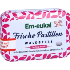 EM-EUKAL Frische Pastillen Waldbeere zuckerfrei 20 g