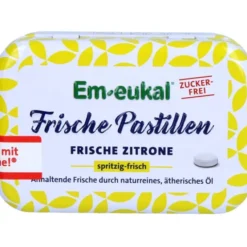 EM-EUKAL Frische Pastillen Zitrone zuckerfrei 20 g