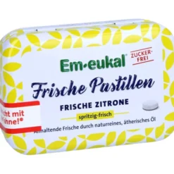 EM-EUKAL Frische Pastillen Zitrone zuckerfrei 20 g