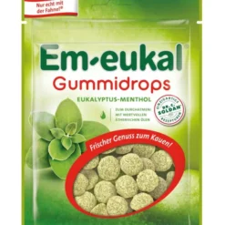 EM-EUKAL Gummidrops Eukalyptus-Menthol zuckerhalt. 90 g