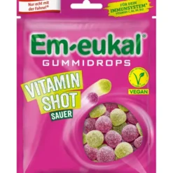EM-EUKAL Gummidrops Vitamin Shot vegan zuckerhalt. 90 g