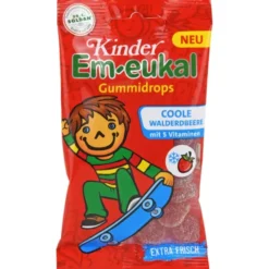 EM-EUKAL Kinder Gummidrops coole Walderdbeere zh. 75 g