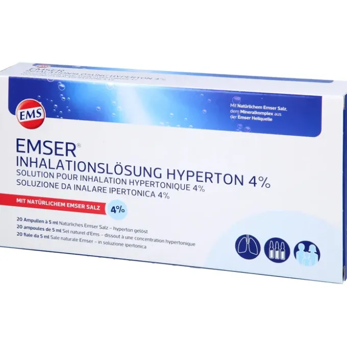 EMSER Inhalationslösung hyperton 4% 20X5 ml