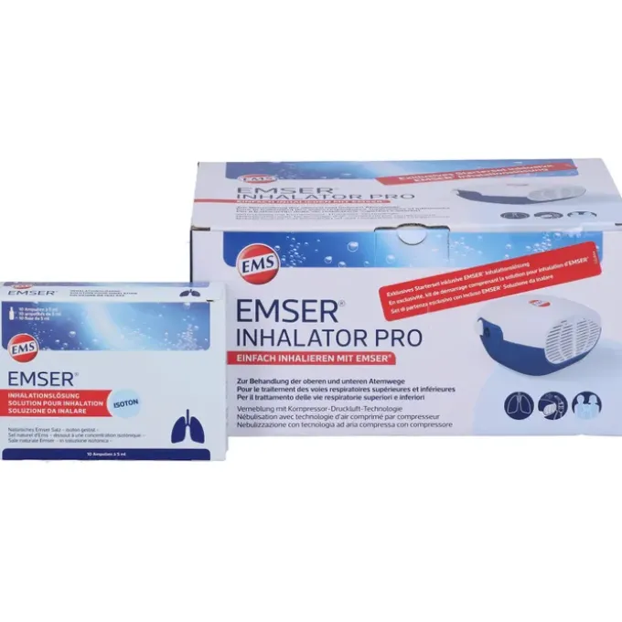 EMSER Inhalator Pro Druckluftvernebler 1 St