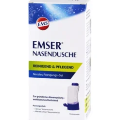 EMSER Nasendusche mit 4 Btl.Nasenspülsalz 1 St