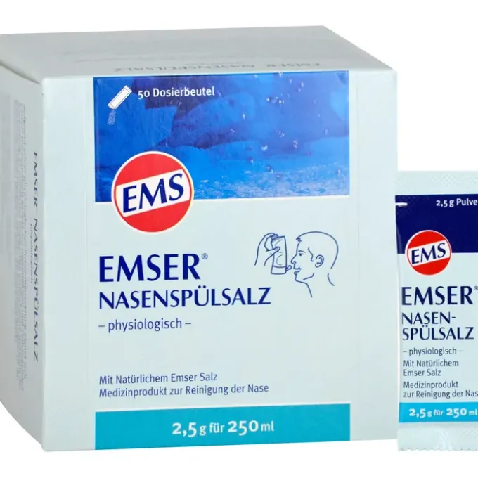 EMSER Nasenspülsalz physiologisch Btl. 50 Stück