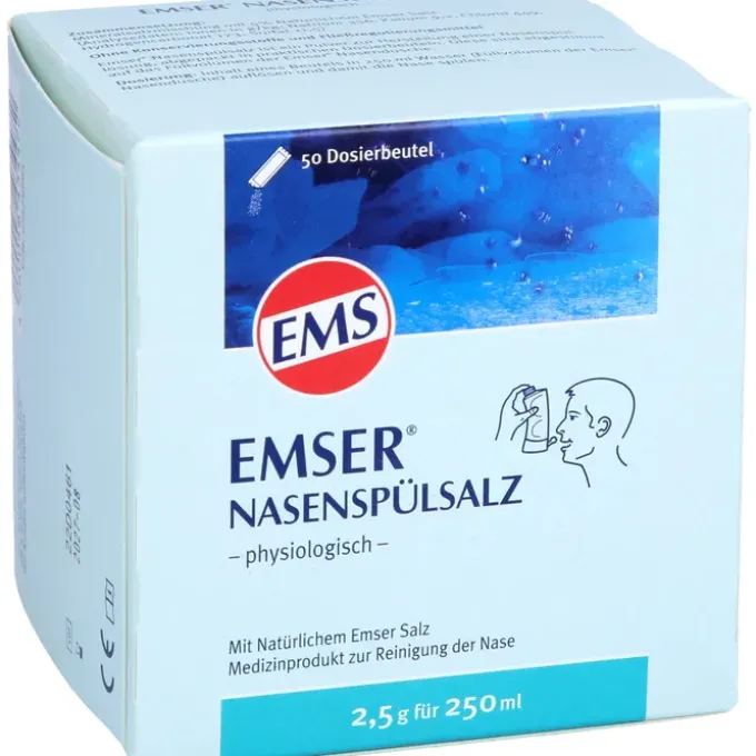 EMSER Nasenspülsalz physiologisch Btl. 50 Stück