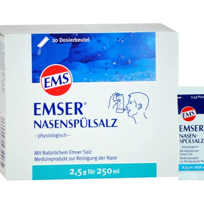 EMSER Nasenspülsalz physiologisch Btl. 20 Stück