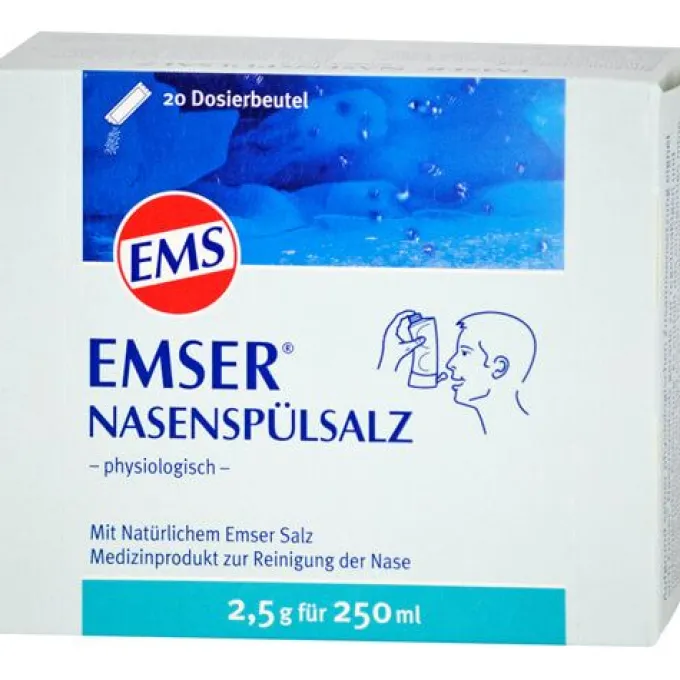 EMSER Nasenspülsalz physiologisch Btl. 20 Stück