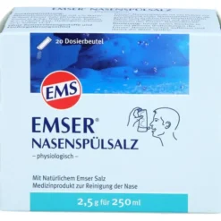EMSER Nasenspülsalz physiologisch Btl. 20 Stück