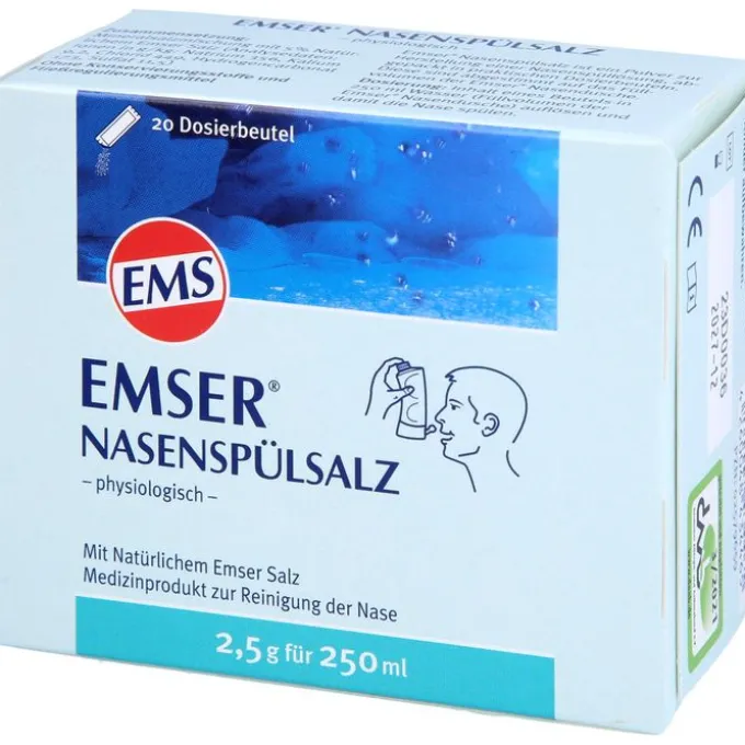 EMSER Nasenspülsalz physiologisch Btl. 20 Stück