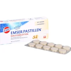 EMSER Pastillen Halstabletten m.Ingwer zuckerfrei 30 St