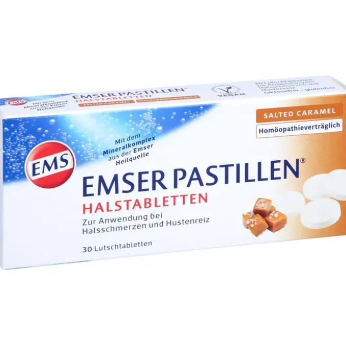 EMSER Pastillen Halstabletten salted Caramel 30 St